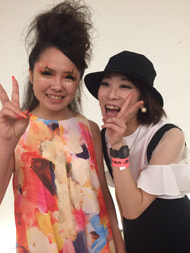 モデルさんとツーショット写真