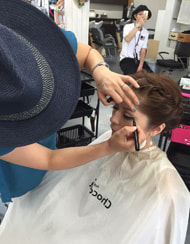 オーナー絢美(Ayami)のメイク風景の写真