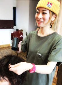 美容室ショコラでスタイリストデビューするMisakiの写真