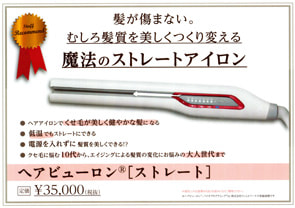 ヘアビューロン ストレートの画像