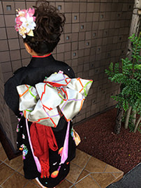 富士市の美容室ショコラの七五三モデル写真