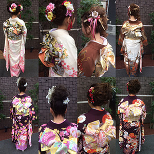 富士市のショコラの成人式のお客様写真(振袖バージョン)
