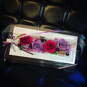 富士市の美容室ショコラの１６歳記念のお花の写真
